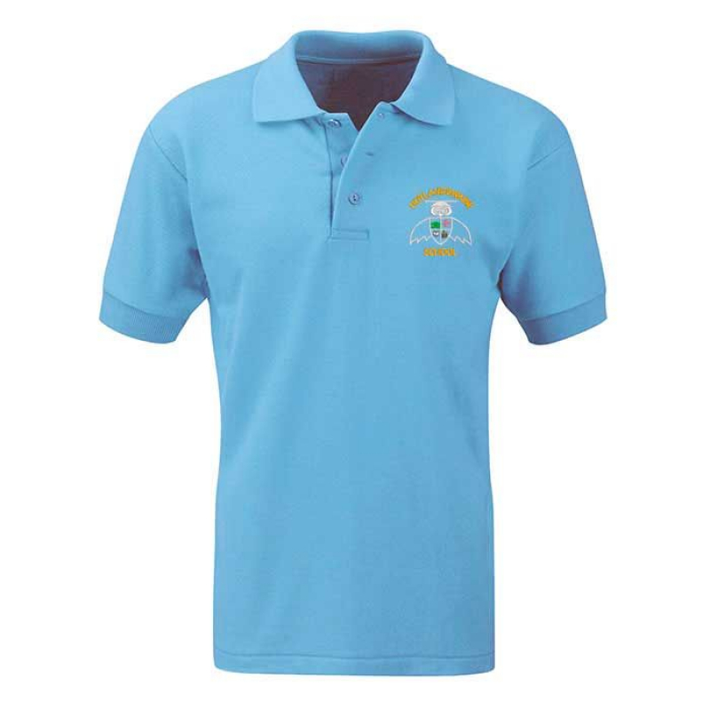 SCHOOL POLO SHIRT SKY BLUE