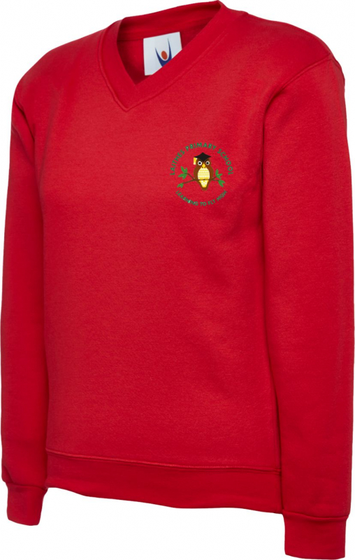 Laithes Primary V Neck Sweatshirt