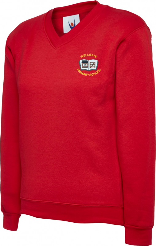 Wellgate Primary V Neck Sweatshirt