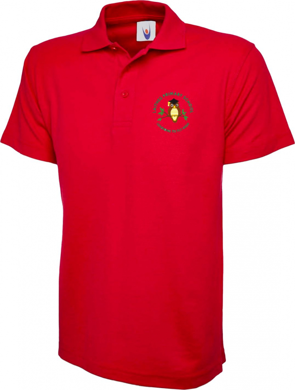 Laithes Primary Red Polo Shirt